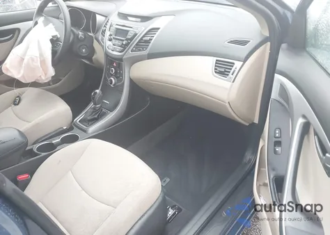 2015 Hyundai Elantra Se from USA, damaged, VIN KMHDH4AE7FU321784